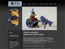 Tablet Screenshot of muzeum-technickych-hracek.cz